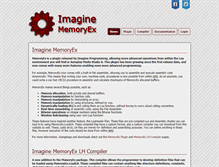 Tablet Screenshot of memoryex.net